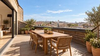 Vente Appartement BORDEAUX CHARTRONS – DERNIER ÉTAGE, 88 M², DEUX TERRASSES AVEC VUES SUR LA GARONNE ET LES TOITS BORDELAIS Bordeaux