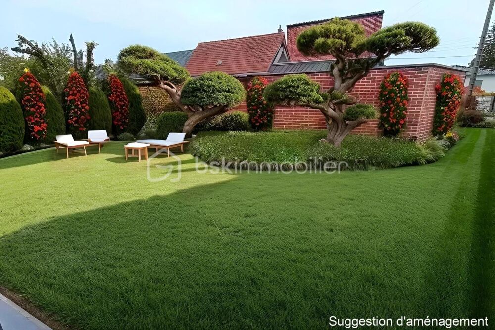 Vente Maison SUPERBE PLAIN-PIED INDIVIDUEL 2025 - 4  CHAMBRES JARDIN GARAGE et PARKING PRIVATIFS Henin beaumont