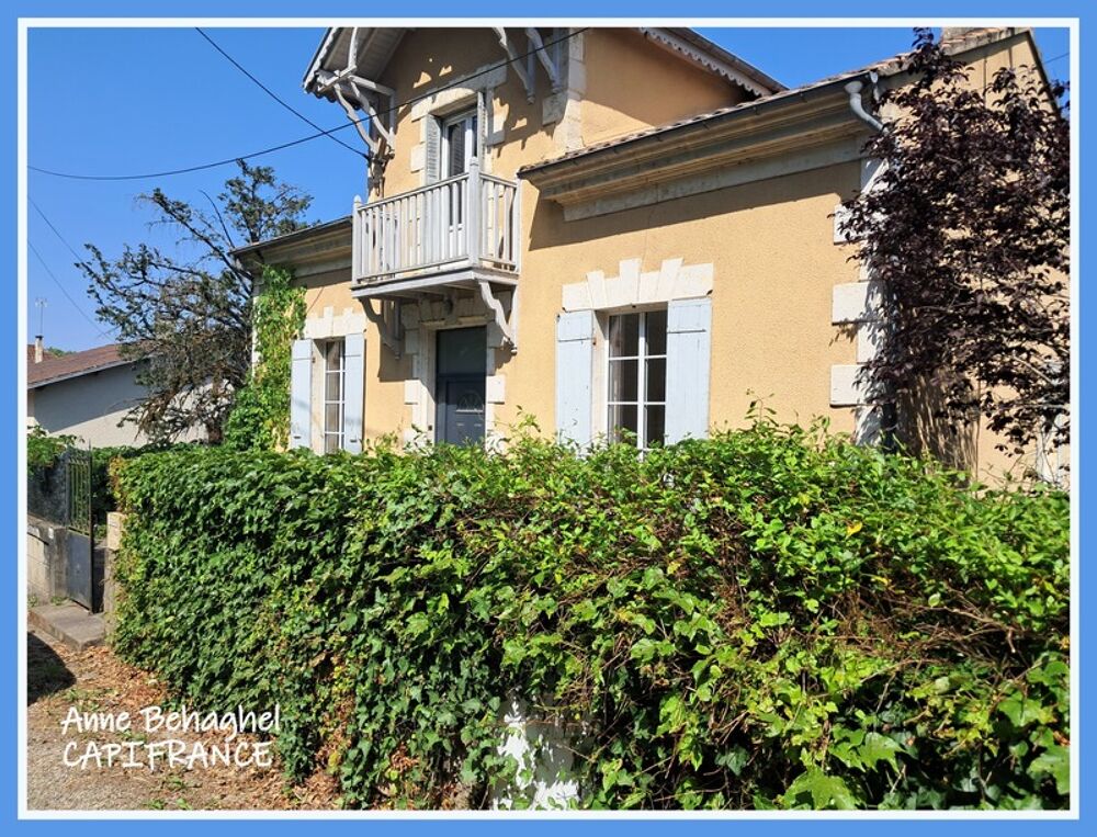 Maison de ville à vendre 6 pièces-106m2 CONDOM (32) avec sous sol et jardin