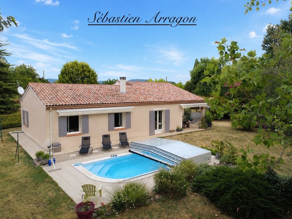 Entre Villeneuve-sur-Lot (47) et Saint-Sylvestre-sur-Lot  Belle maison de plain-pied avec piscine sur 3 800 m²