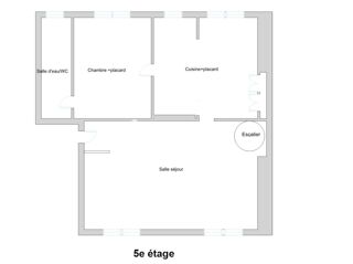  Appartement à vendre 3 pièces 50 m²