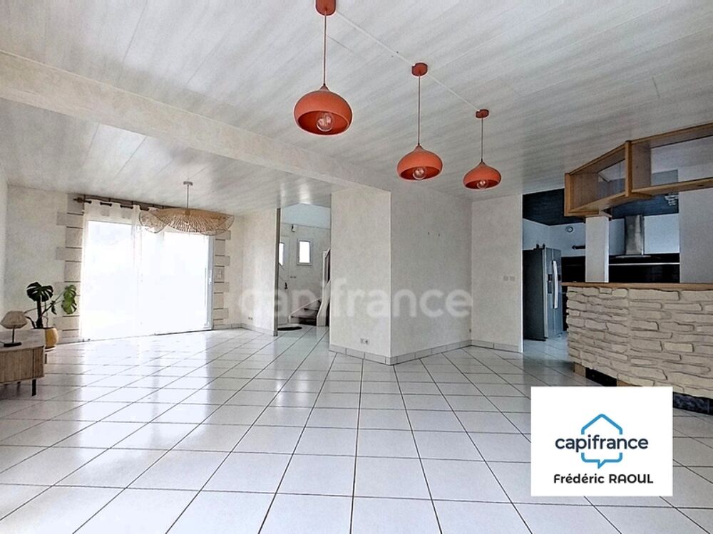 Maison 125 m² - 3 chambres - Terrain clos de 849 m²