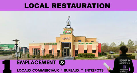 OPPORTUNIT&Eacute; RARE - RESTAURANT CL&Eacute; EN MAIN , ZAC SAINT-MAXIMIN / CREIL 9360 60740 Saint maximin