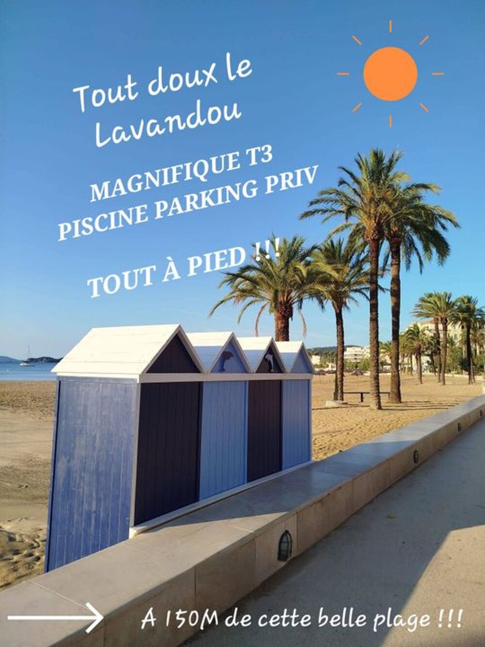 Chambre de 15m2 à louer sur Le Lavandou