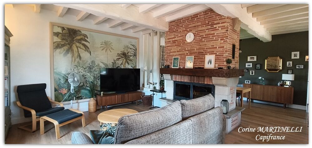 Maison 194 m² avec piscine, 4 chambres à 9 mn de Lafox