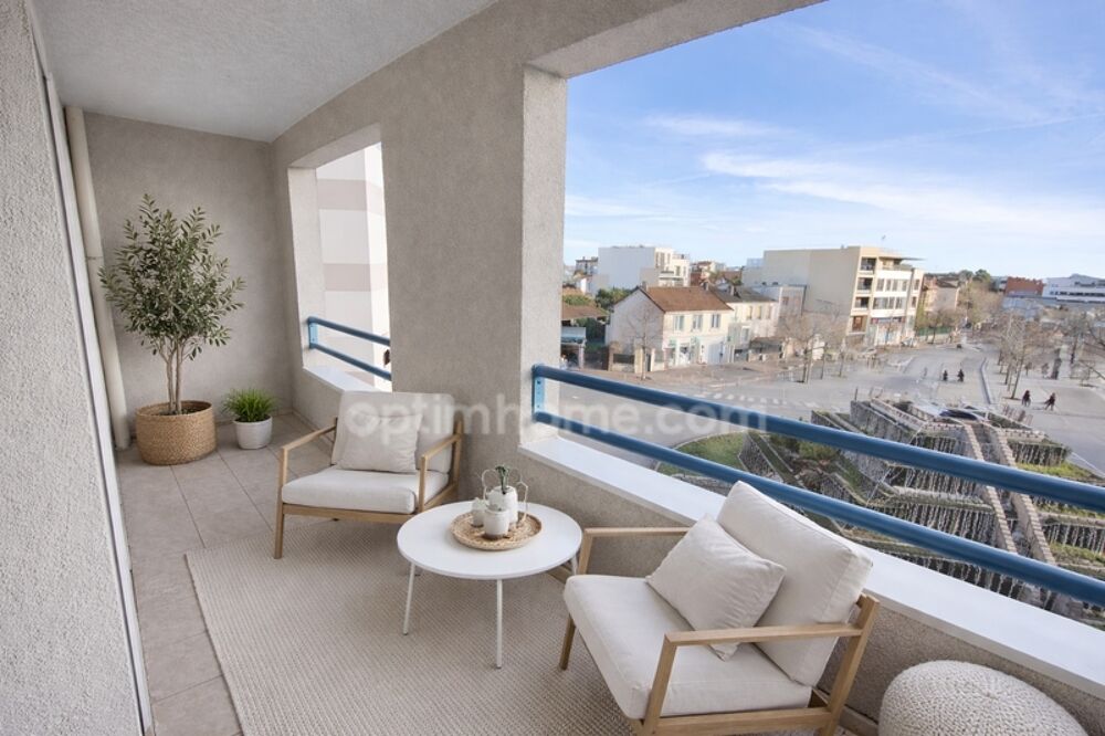 BONDY (93140)  APPARTEMENT 3 PIÈCES  TERRASSE  BOX  CAVE
