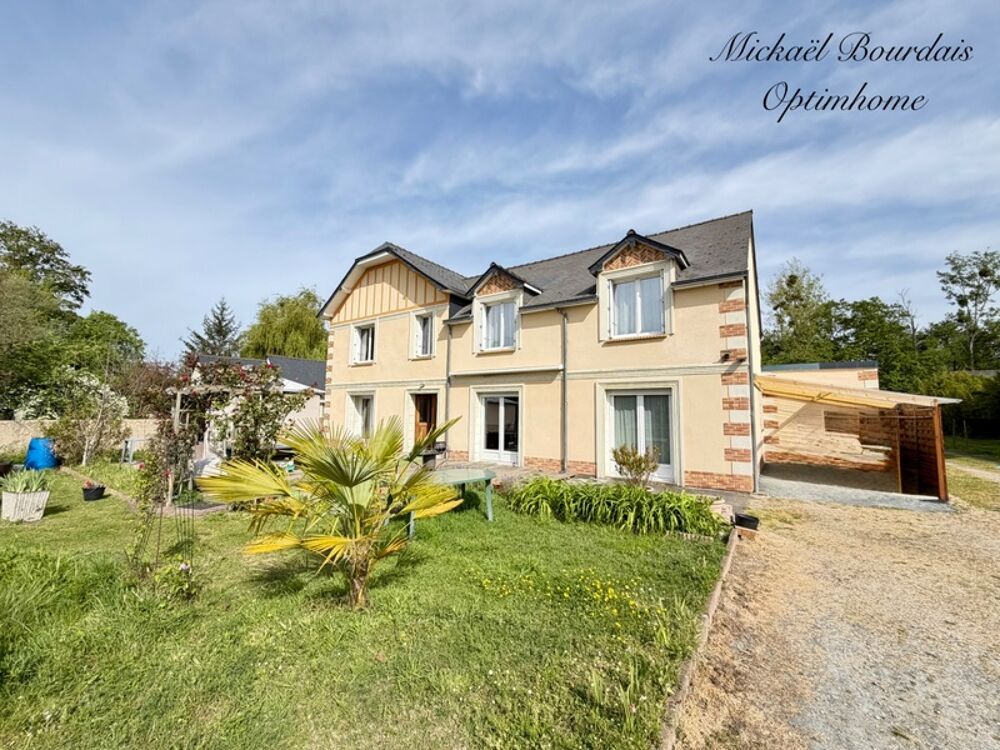 ? Maison familiale de caractère 190 m2  5 chambres  Environnement calme  Proche centre de La Flèche