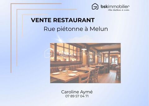 Fonds de commerce 200 m&sup2; � Emplacement n&deg;1 &agrave; Melun 85000 77000 Melun