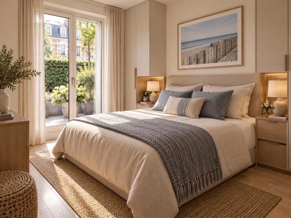 DEAUVILLE  PLACE MORNY  T2 DE 42 M² EN COEUR DE VILLE