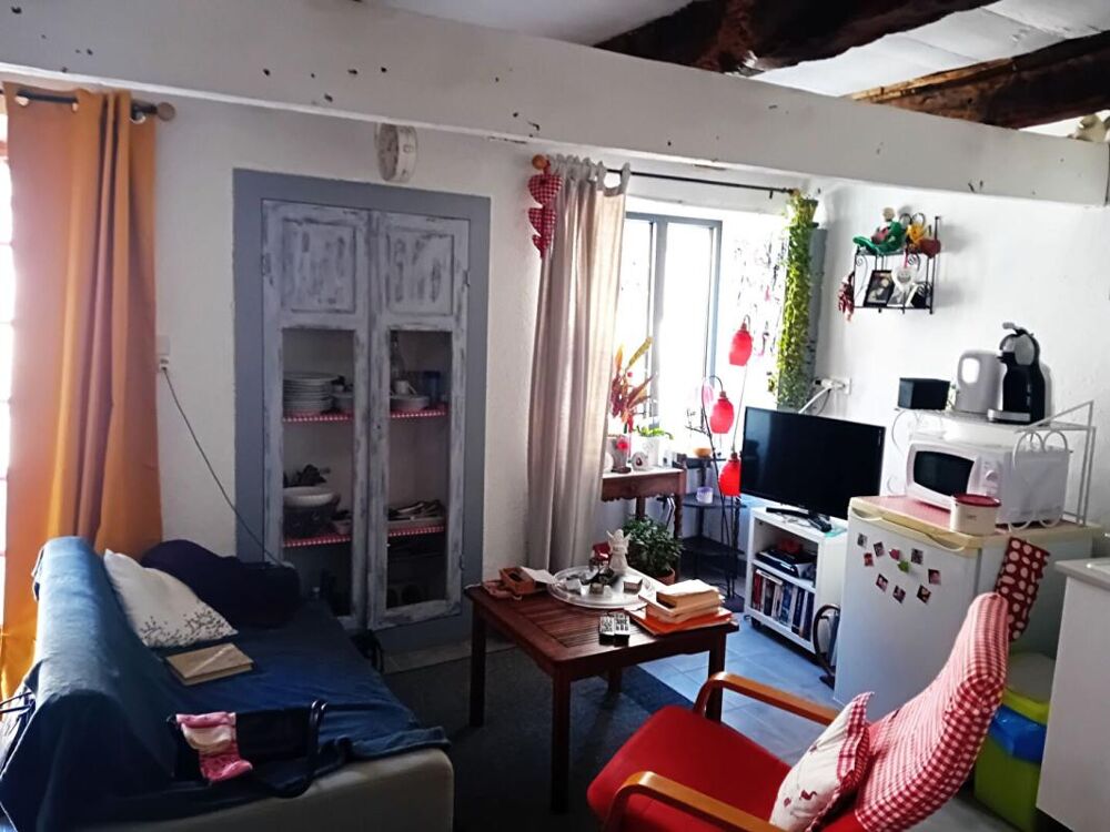 Maison 2 pièces 34 m2 jardin