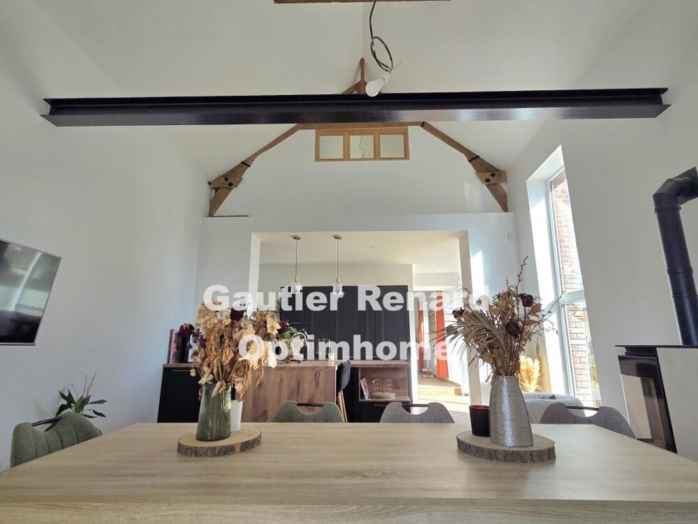 Vente Maison Querenaing – Secteur recherché, calme, proche Valenciennes et axes autoroutiers   Longère individuelle rénovée – 130 m² habitabl Querenaing