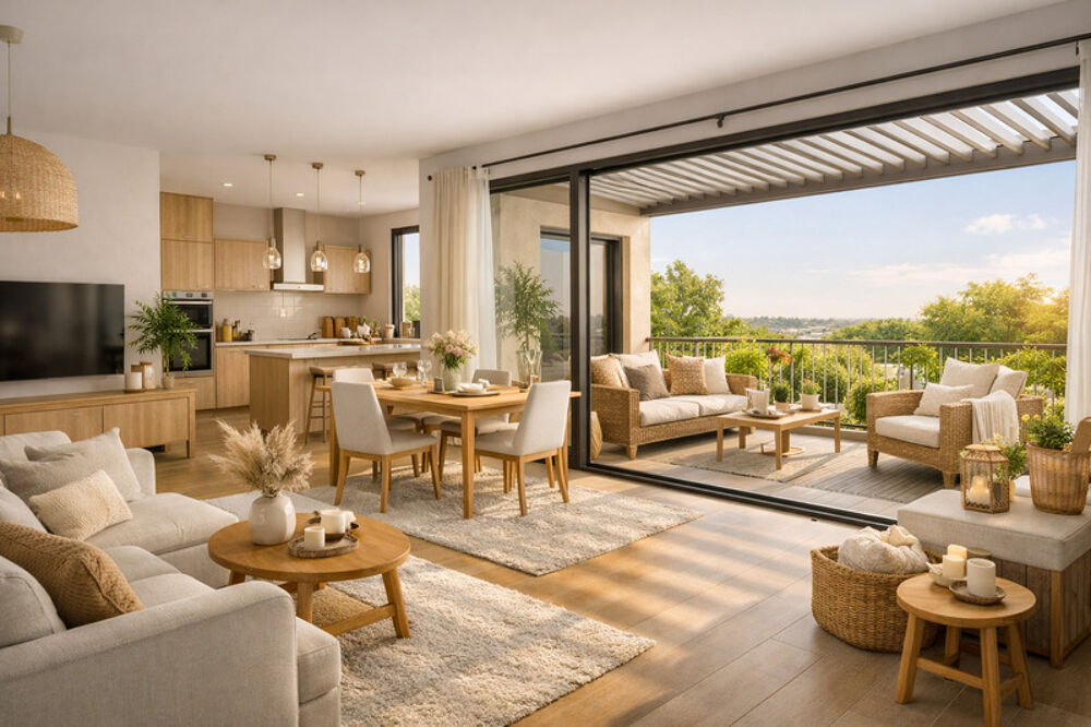 Appartement T3 - 63,24m²- Élégance, lumière et confort contemporain