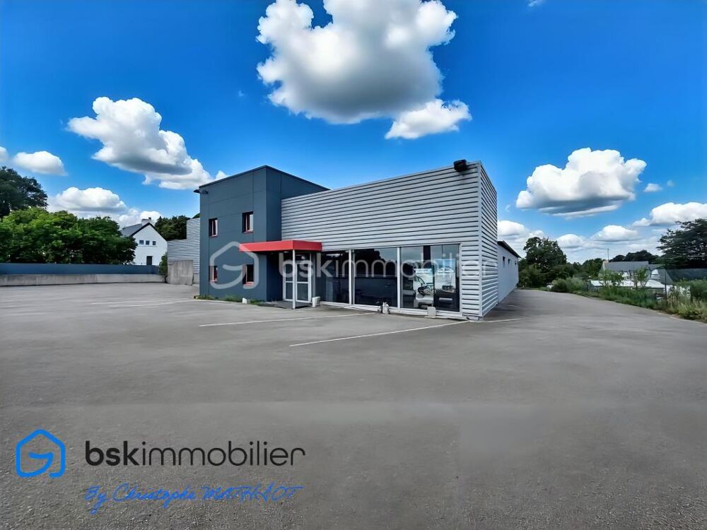   Bâtiment industriel de 1 700 m² sur terrain de 6 230 m² – Nombreuses possibilités d'exploitation ! 