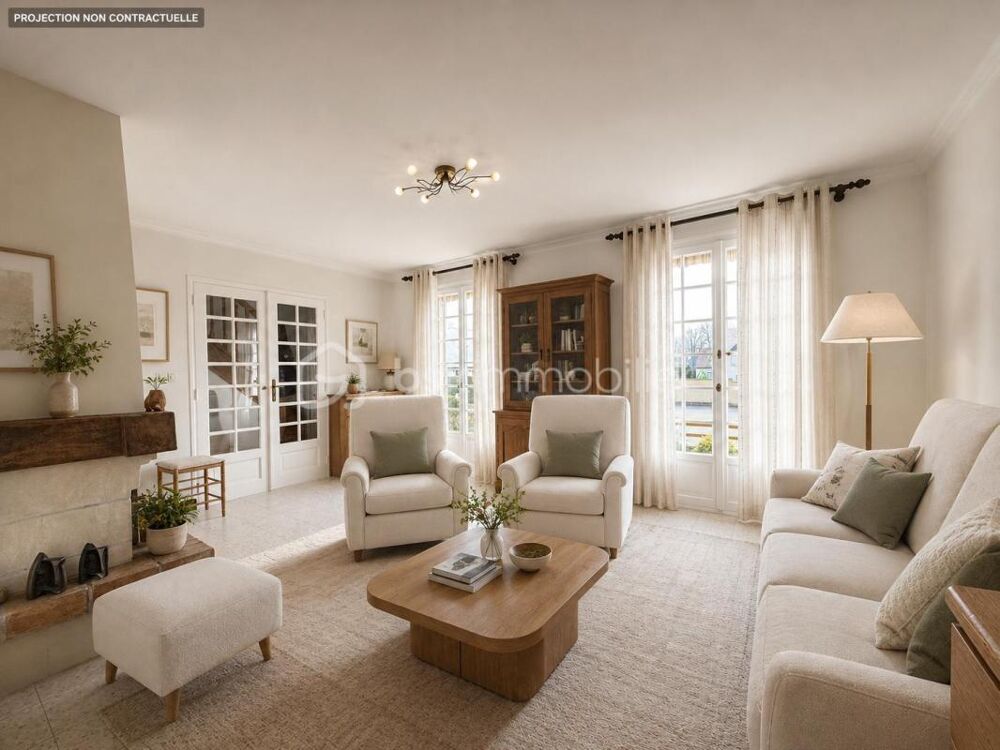 Vente Maison À seulement 5 kms au nord de Lisieux – Maison de 130 m² dans un quartier résidentiel Lisieux
