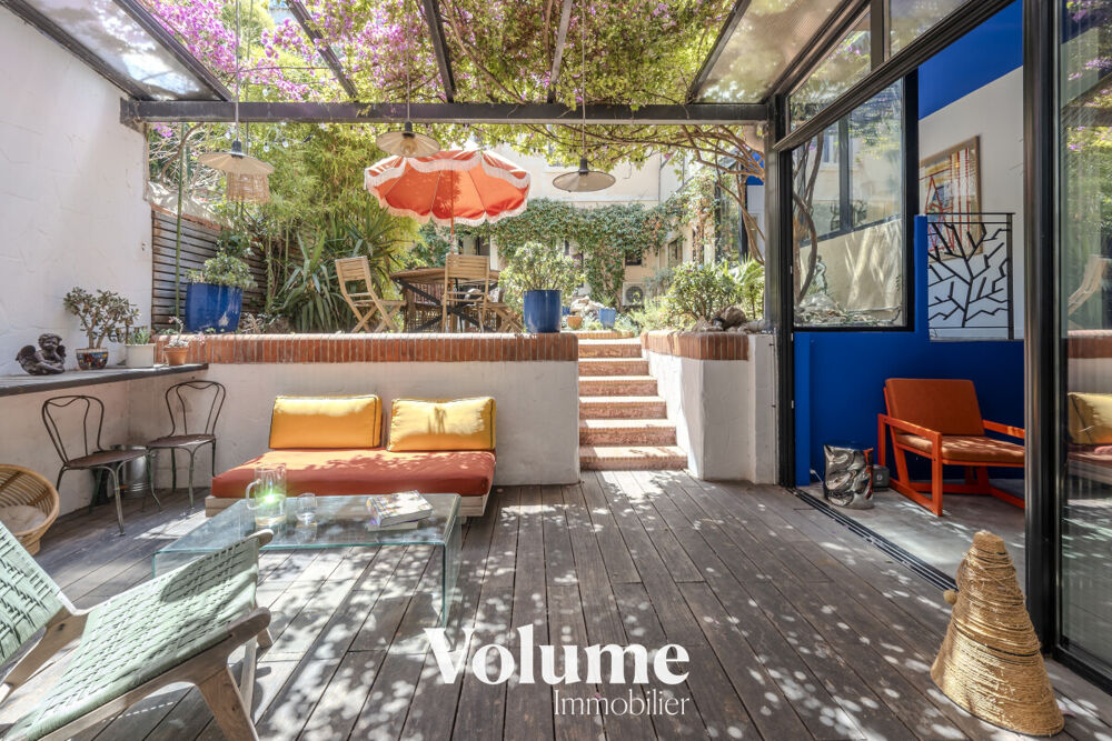 Vente Appartement Endoume avec box en sus : esprit maison de charme et patio Marseille 7