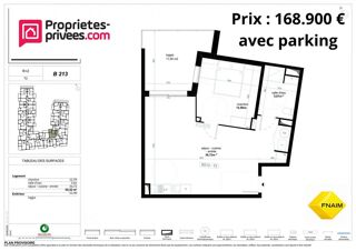  Appartement  vendre 2 pices 40 m