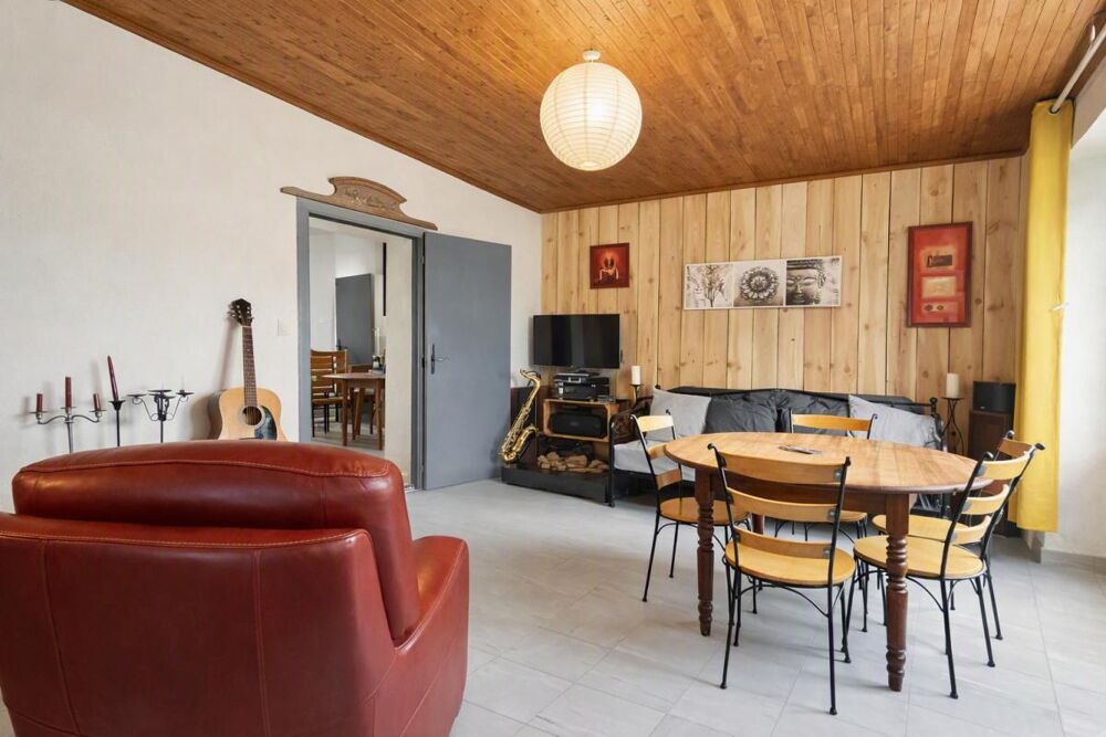 Vente Maison Dégagnac (46340): Maison en pierre du 19e siècle, 4 pièces, 2 chambres, garage, terrain 637?m² Degagnac