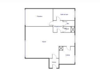  Appartement � vendre 2 pi�ces 48 m�