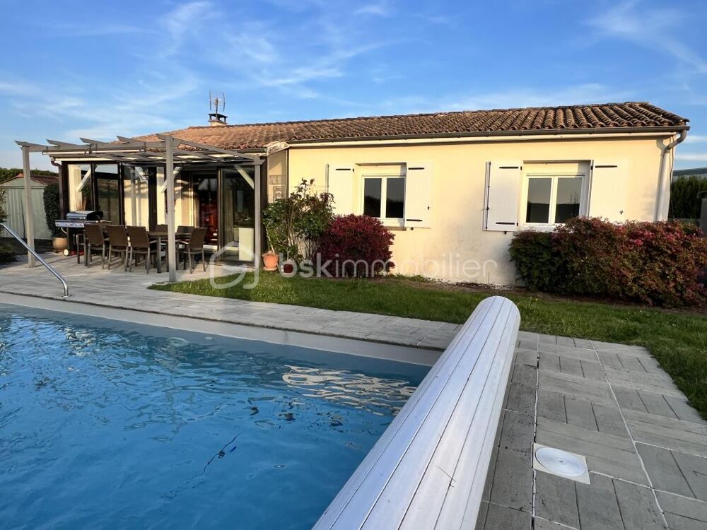 MAISON PLAIN PIED - 3 A 4 CHAMBRES - PISCINE - TERRAIN