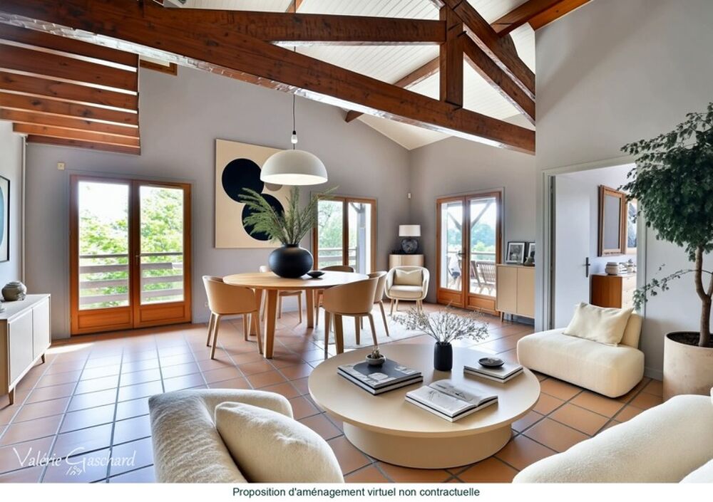 Maison proche St Seurin sur l'Isle- 3 chambres avec vue dégagée