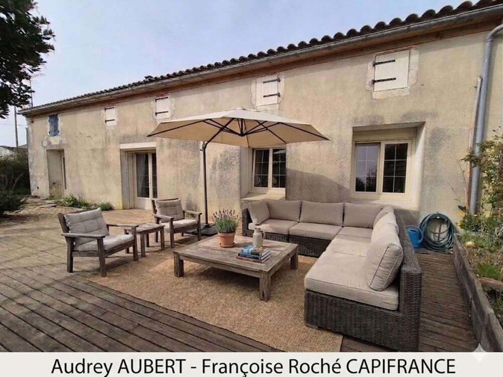 Maison à vendre 8 pièces TONNAY BOUTONNE (17)