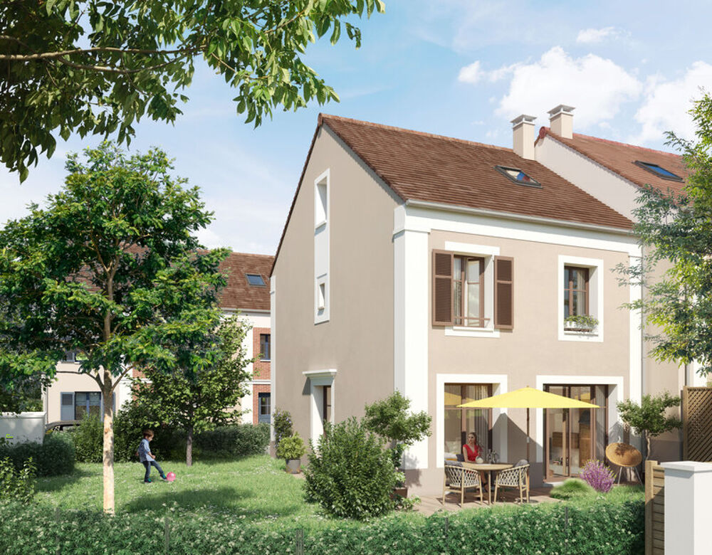 Vente Maison Dpt Yvelines (78),  vendre CRESPIERES maison P4 de 82,8 m - Terrain de 0 Crespieres