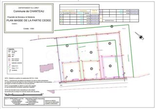 Vente Terrain Terrain à bâtir de 1 088 m² – Second rang Chanteau