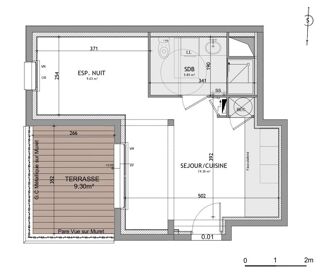  Appartement � vendre 2 pi�ces 34 m�