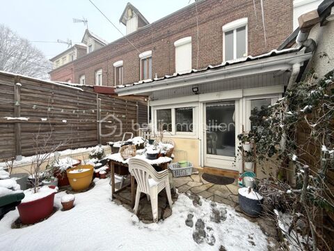   Maison de ville 61m2 - 2 chambres, garage, cour, cave - chaudi�re neuve ! Maison - 3 pi�ce(s) - 61 m�