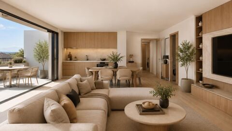   SUPERBE T3 AVEC TERRASSE + 2 BALCONS + 2 PARKINGS Appartement - 3 pièce(s) - 77 m²