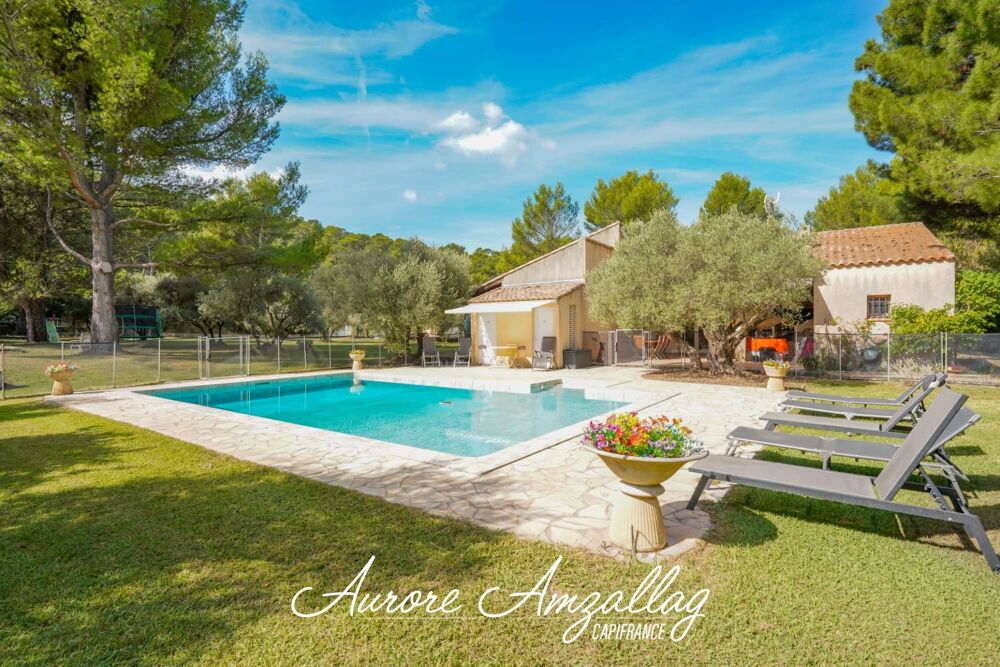 Vente Maison GÉMENOS – PROPRIÉTÉ DE PLAIN-PIED AVEC PISCINE SUR 4 000 M² DE TERRAIN Gemenos
