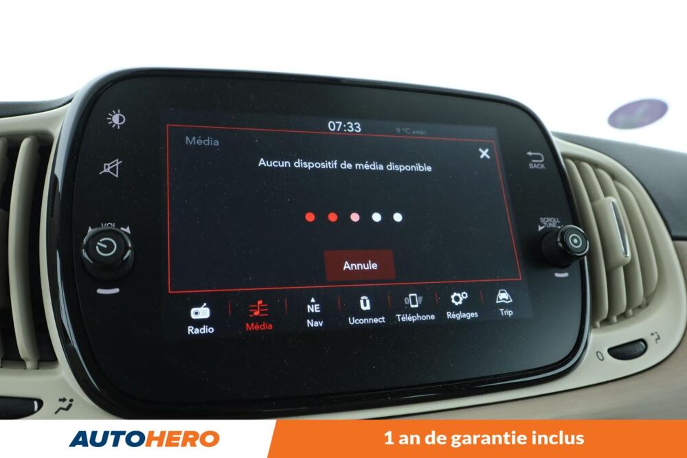 500 C C 1.0 Hybrid BSG Dolcevita 70 ch 2022 occasion 92130 Issy-les-Moulineaux