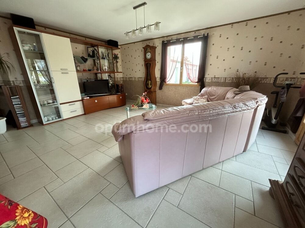 Maison plain-pied 119 m²  3 chambres  Terrain 2001 m²  DPE performant