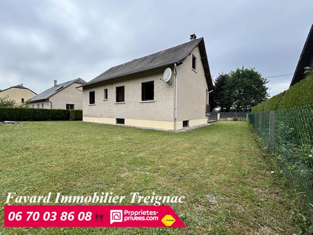Vente Maison Maison espace de vie de plain pied  Rénové -   jardin plat Treignac