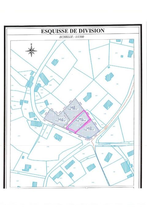   Terrain LOT C AMBAZAC 