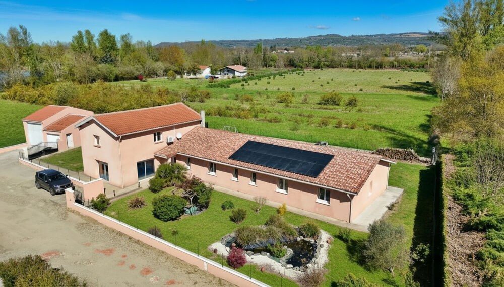 Villa Contemporaine 253 m²  Piscine Intérieure Chauffée, DPE A & Parc 1 510 m² à 12 min de Nérac, 1h30 de Bordeaux et Toulouse