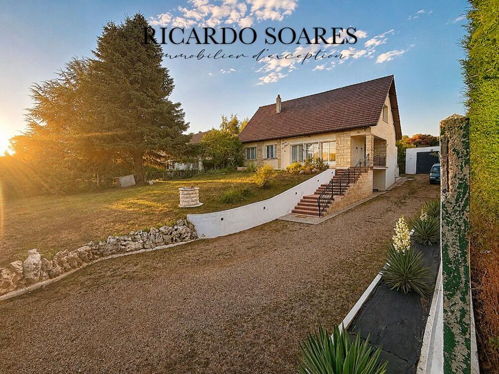 60940 ANGICOURT / MAISON FAMILIALE 149m2 / 4 CHAMBRES / SOUS-SOL TOTAL 85m2 / GARAGE INDEPENDANT 98m2 / TERRAIN 1420m2