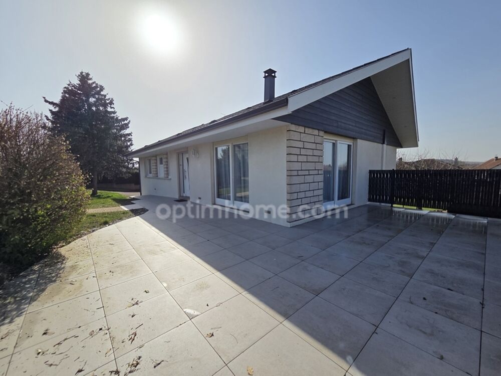 à vendre maison individuelle de plain pied sur sous-sol, 5 chambres et jardin à BRAS SUR MEUSE (55)