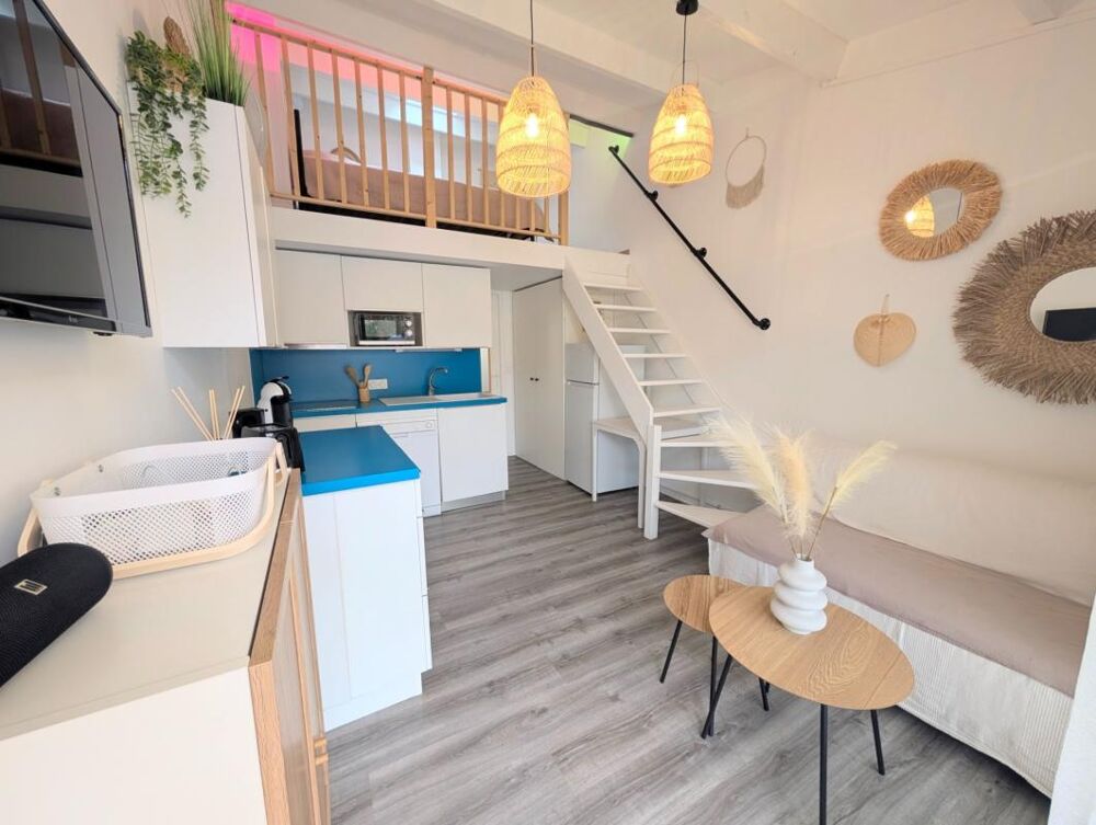 Pinède. Maison studio mezzanine