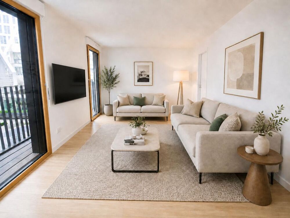Vente Appartement La Défense - 4P 80 m²  avec balcon - Immeuble 2020 Nanterre