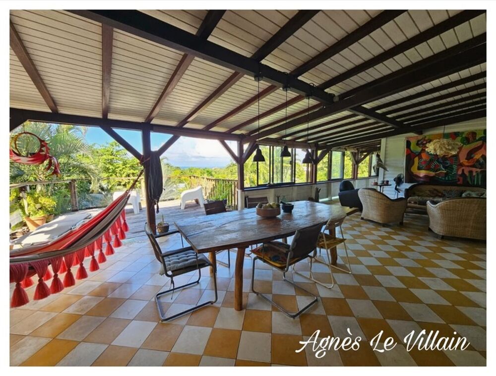 Vente Maison Maison Vue Mer & 4 Logements à 800 m de la Plage Deshaies