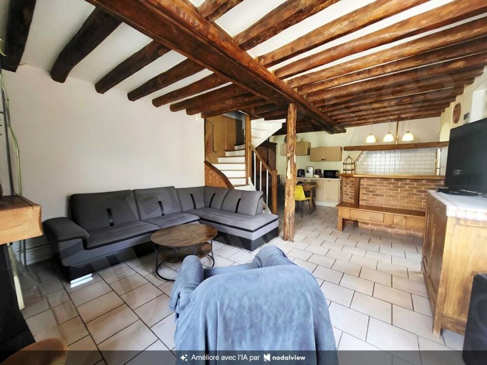 Maison en pierre 3 chambres, cour, garage