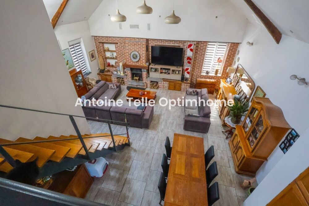 Vente Maison Mazinghien 59360 - Maison type longère individuelle avec jardin clos sur 1300m² Mazinghien