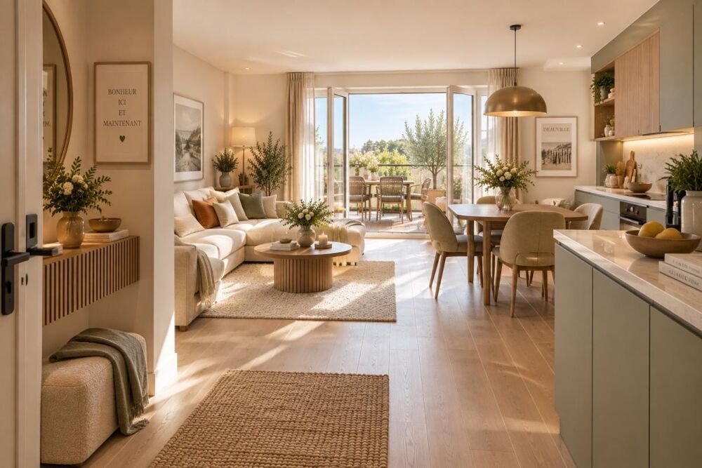 Vente Appartement Beau T2 bien agencé avec joli loggia proche de la gare Deauville