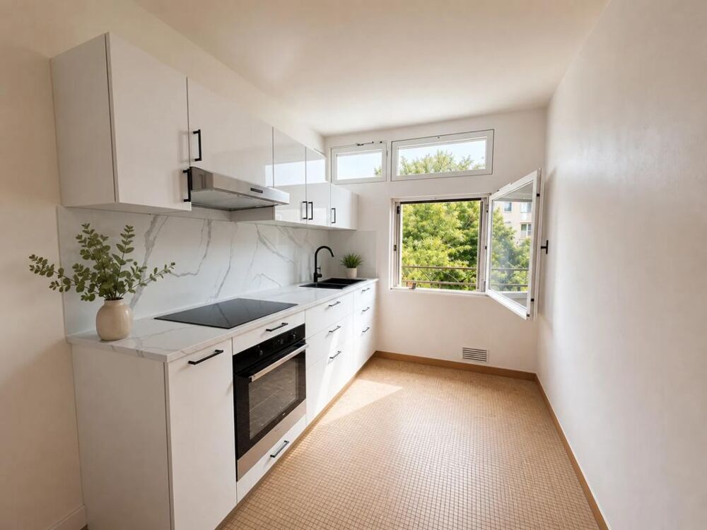 Appartement T5  Rénové - 3 chambres avec possibilité 4  Rennes Villejean