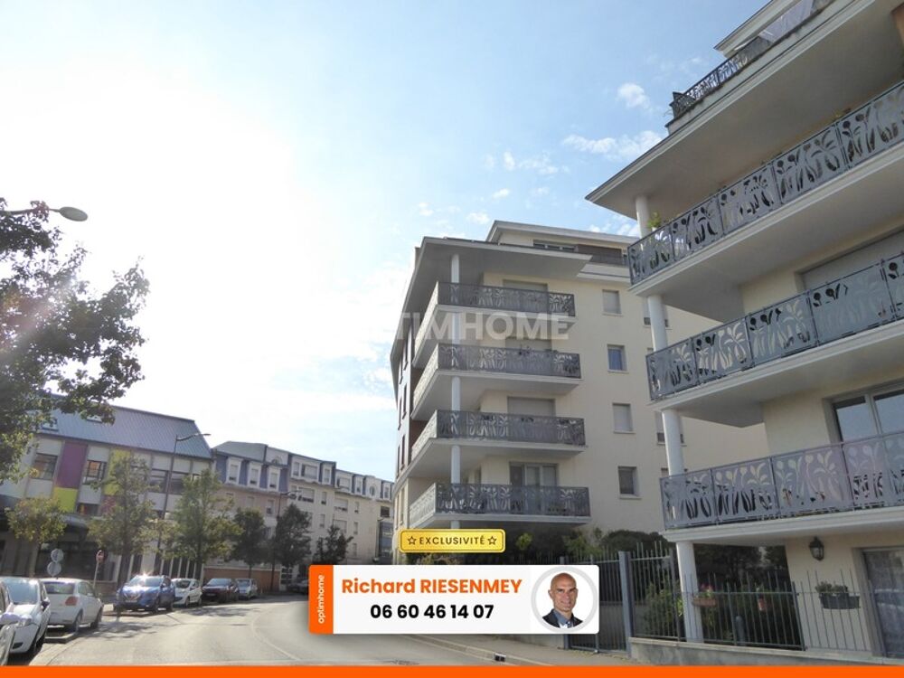 Appartement 2 pièces 48m² avec parking centre ville et gare