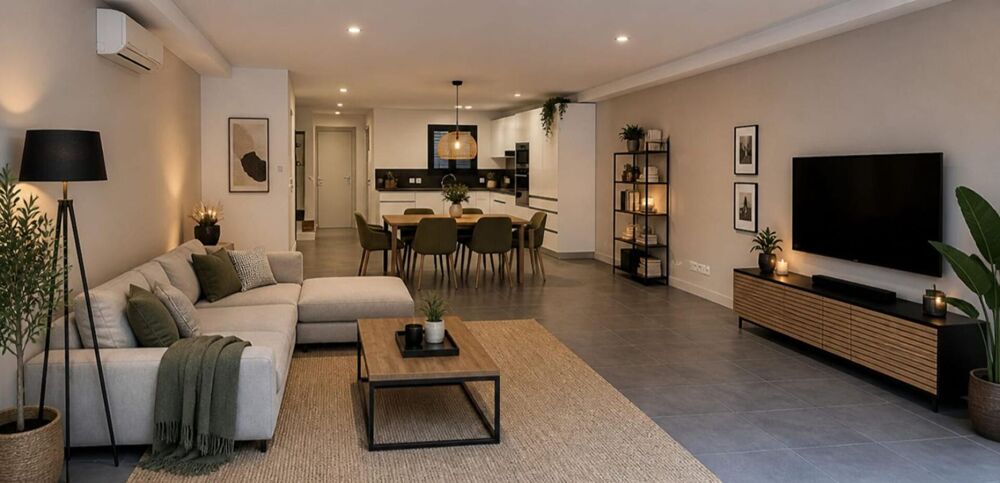 SUPERBE MAISON DE VILLAGE, GARAGE ET TERRASSES