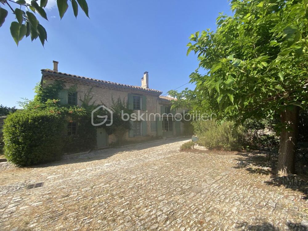MAS PROVENÇAL DU XVIII? SIÈCLE (APT EN LUBERON 84) VUE LAVANDES  3 LOGEMENTS  de type T12- PISCINE  FORT POTENTIEL TOURISTIQ