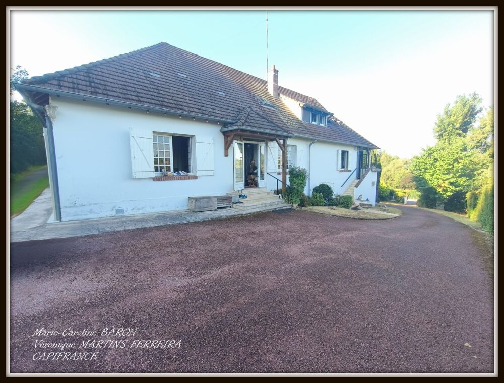 Vente Maison Maison sur sous-sol, 6 chambres, 3 garages, SAINT FLORENT SUR CHER (18) Saint florent sur cher