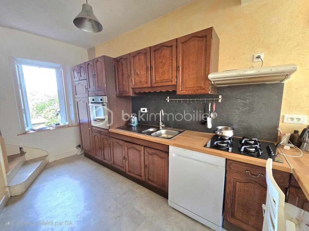 Maison de ville 5 pièces  70 m²  Saint-Rémy-sur-Durolle